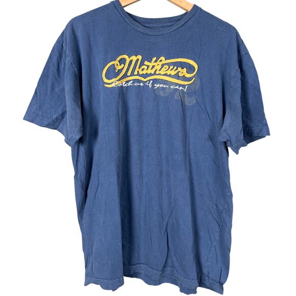 Mathews Solocam Archery Size XL Blue T-shirt Men's - Picture 1 of 5